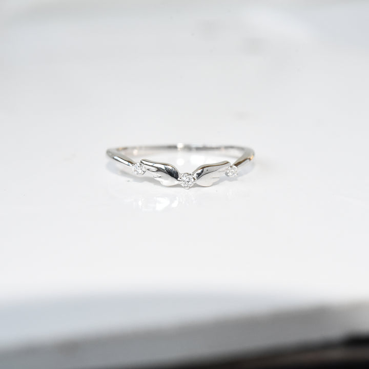 Diamond Wing Ring