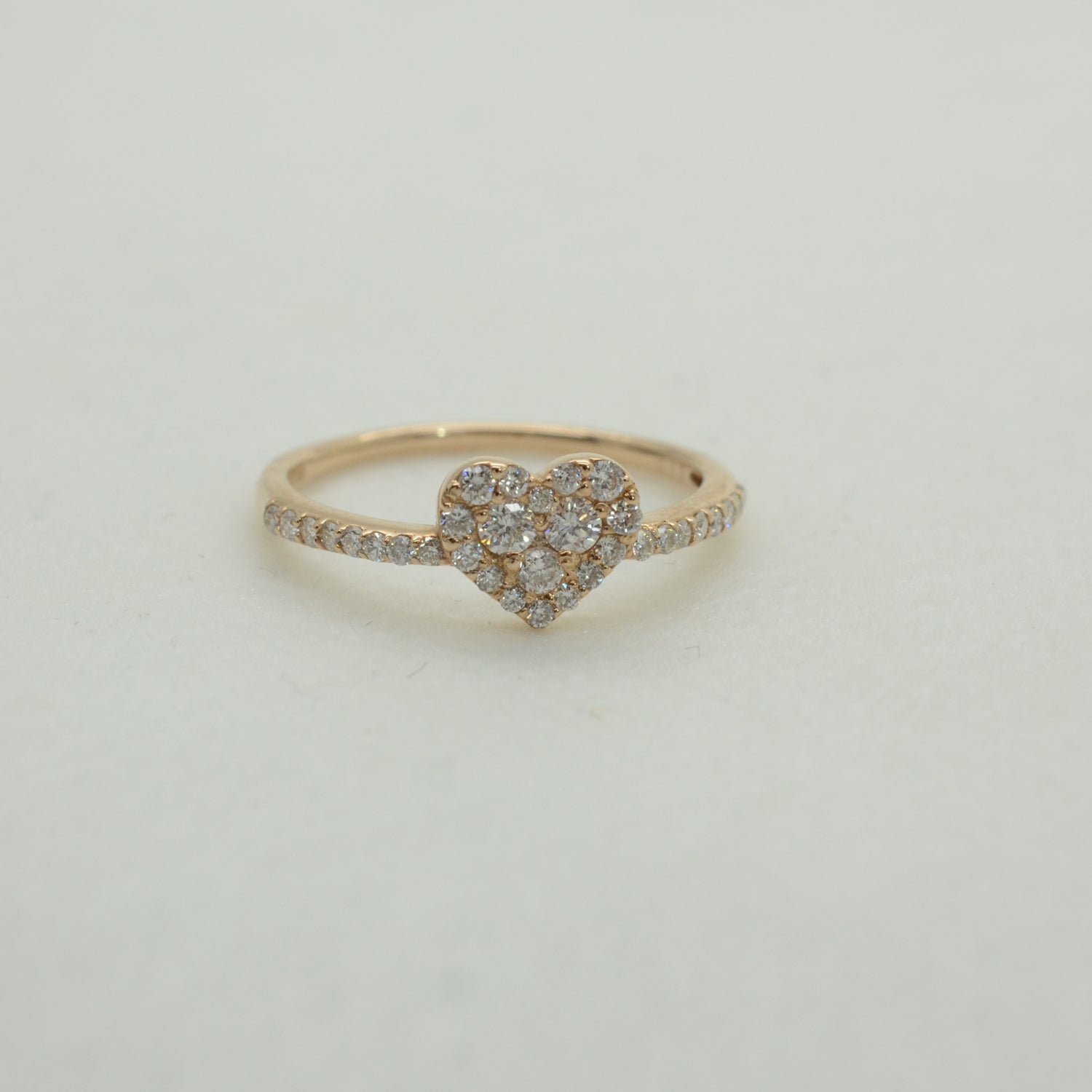 Diamond Heart Ring