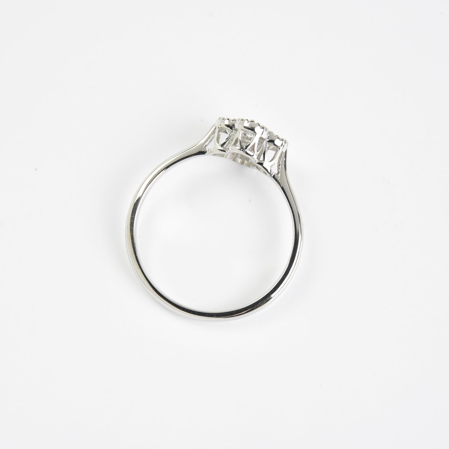 Venetian Diamond Flower Ring