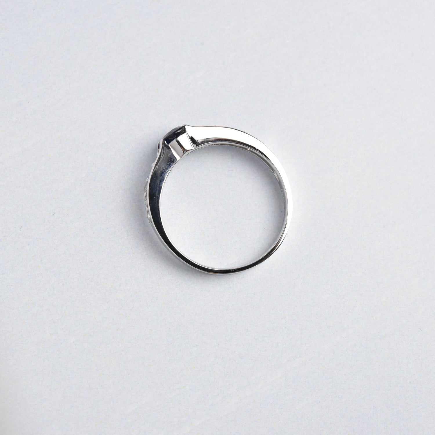 Sapphire Diamond Ring