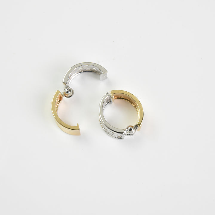 2 Color Flower Ear Cuffs