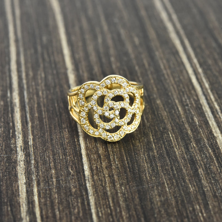 Diamond Rose Ring