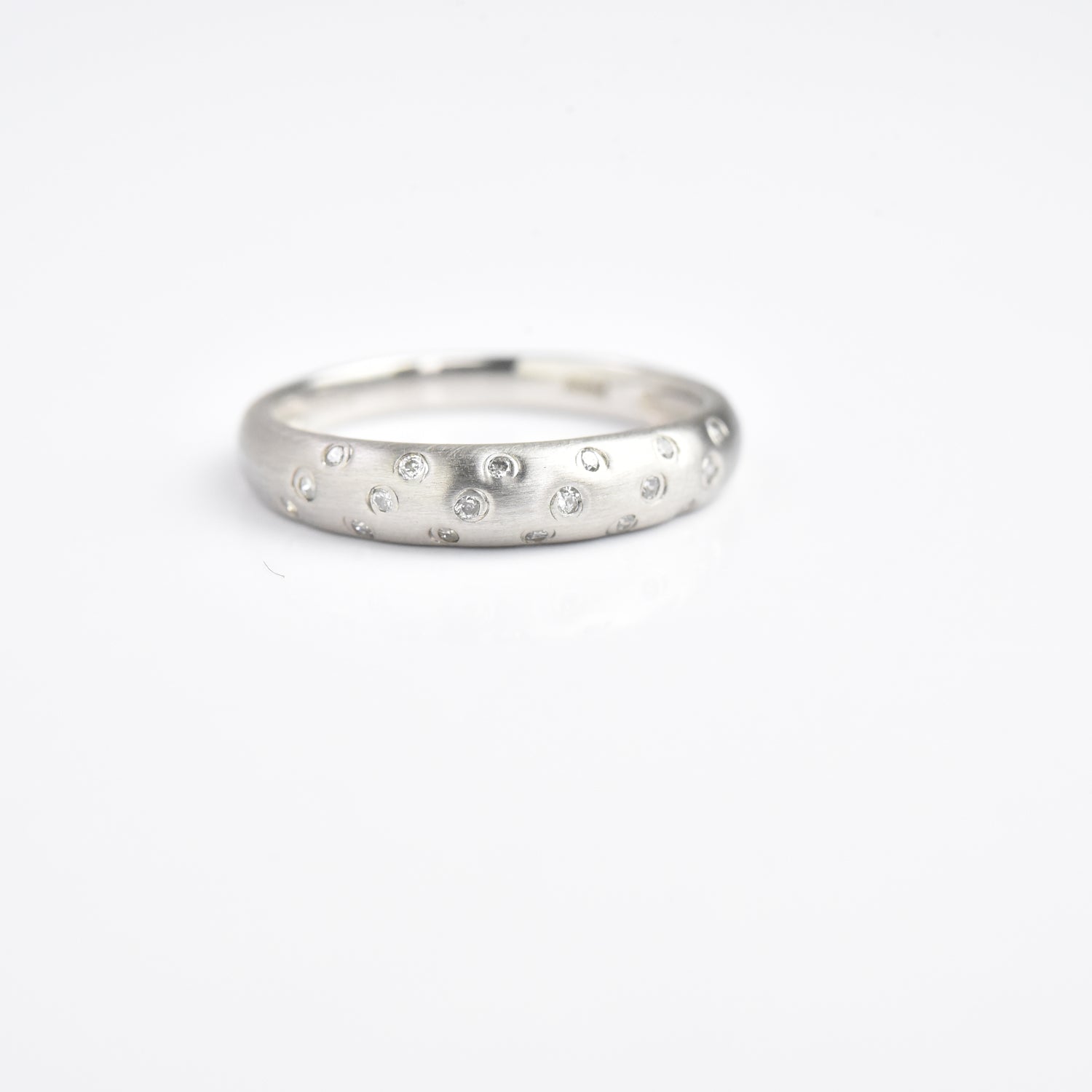 Polka Dots Diamond Ring