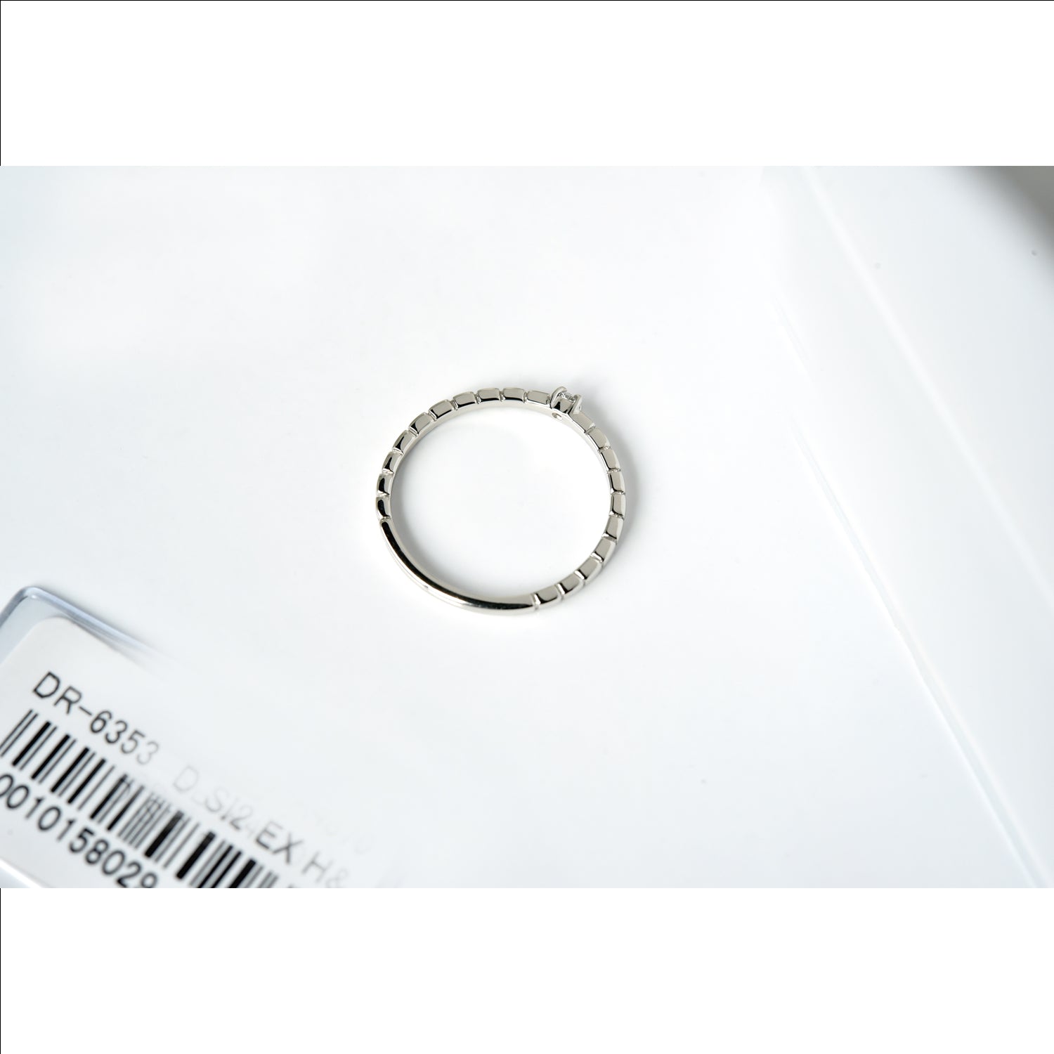 Solitaire Block Ring