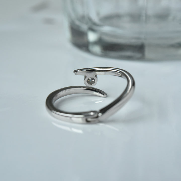 Adjustible Love Bond Diamond Ring