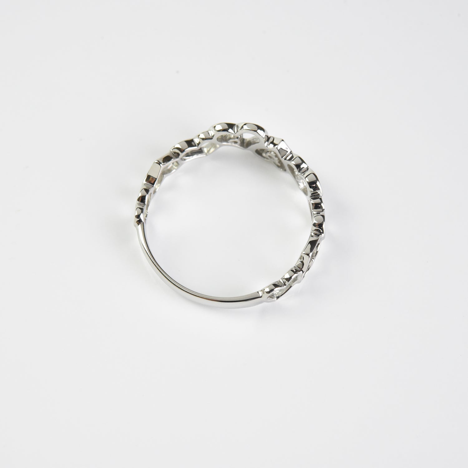Diamonds n Hearts Ring
