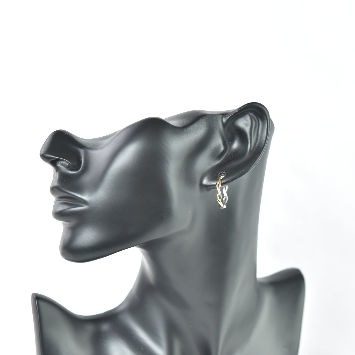2 Color Spiral Earrings
