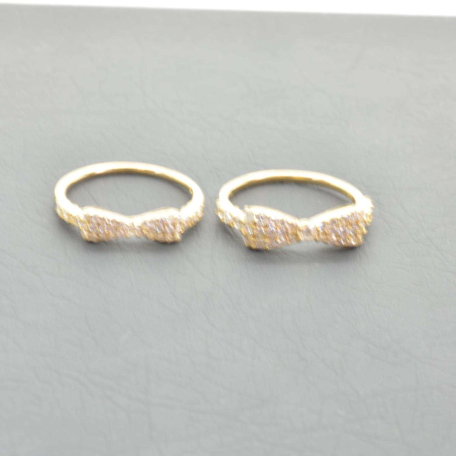 Bow Diamond Ring