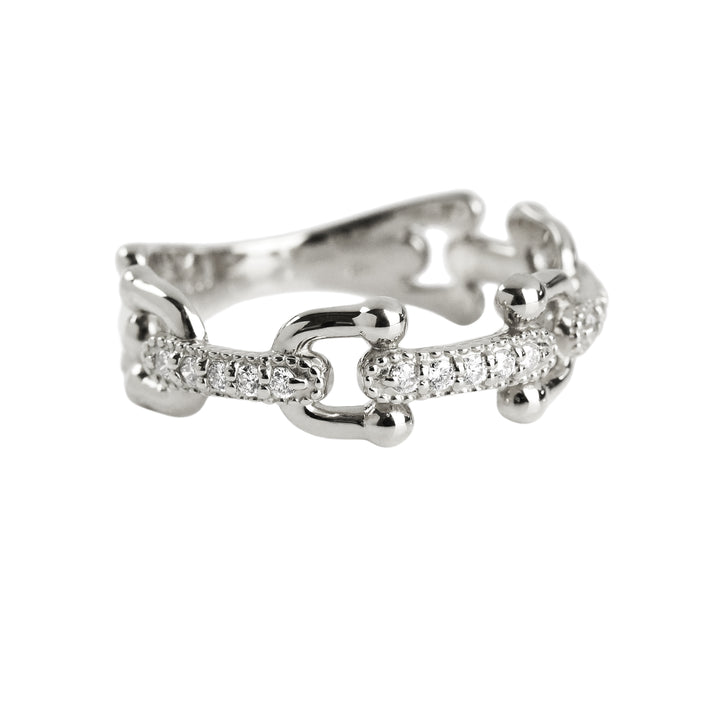 Chain Diamond Ring