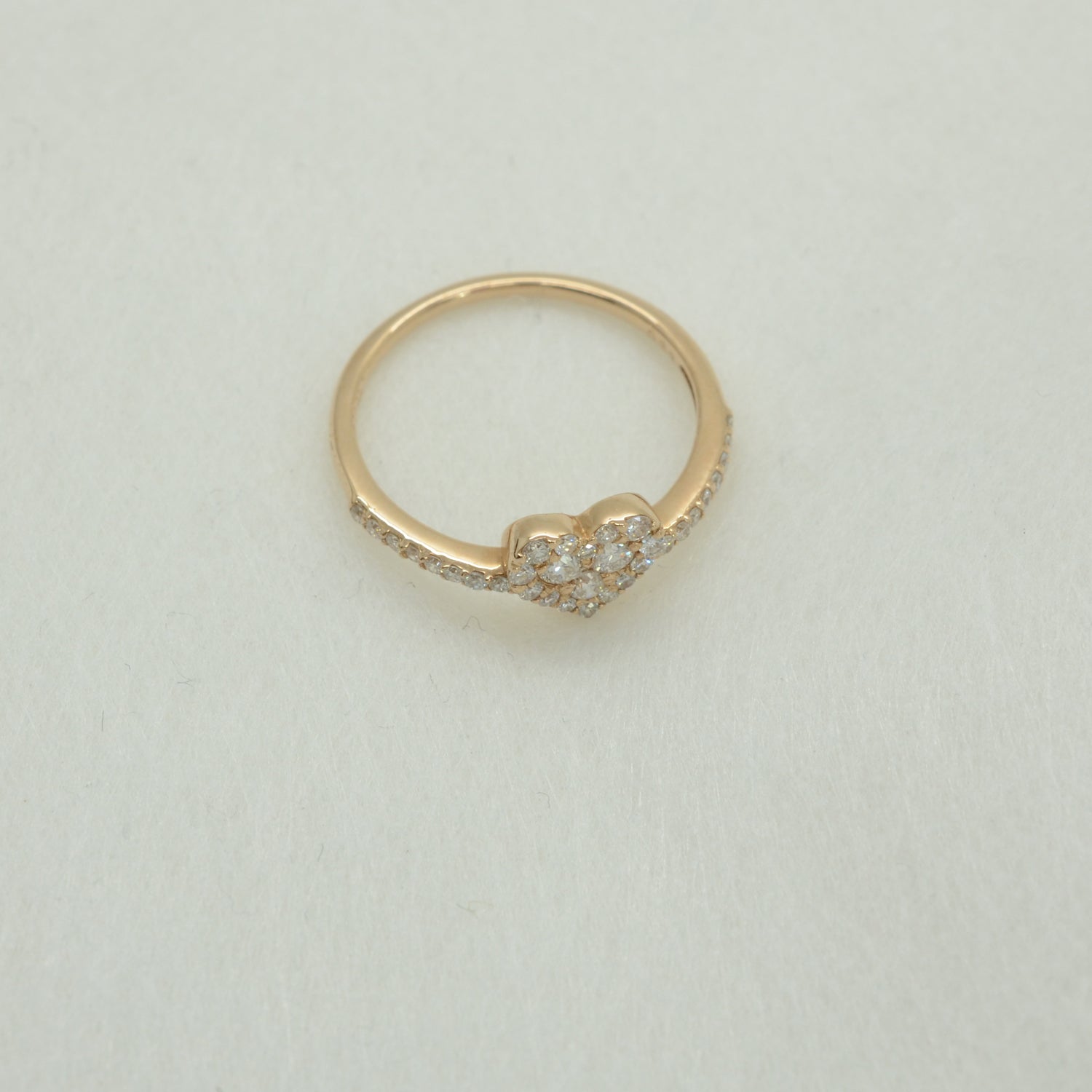 Diamond Heart Ring