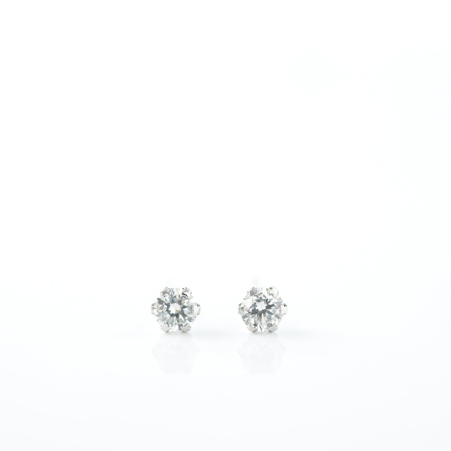 Solitaire Earrings