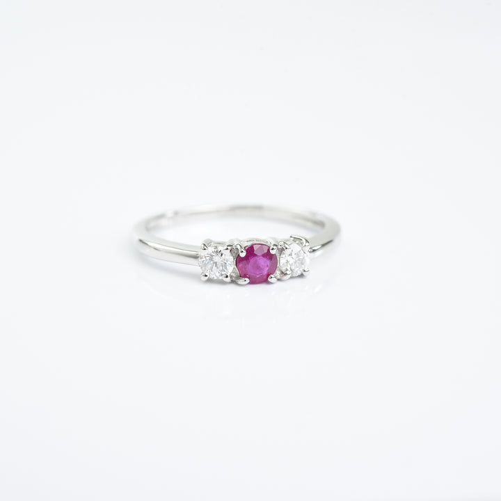 Ruby n Diamond Ring