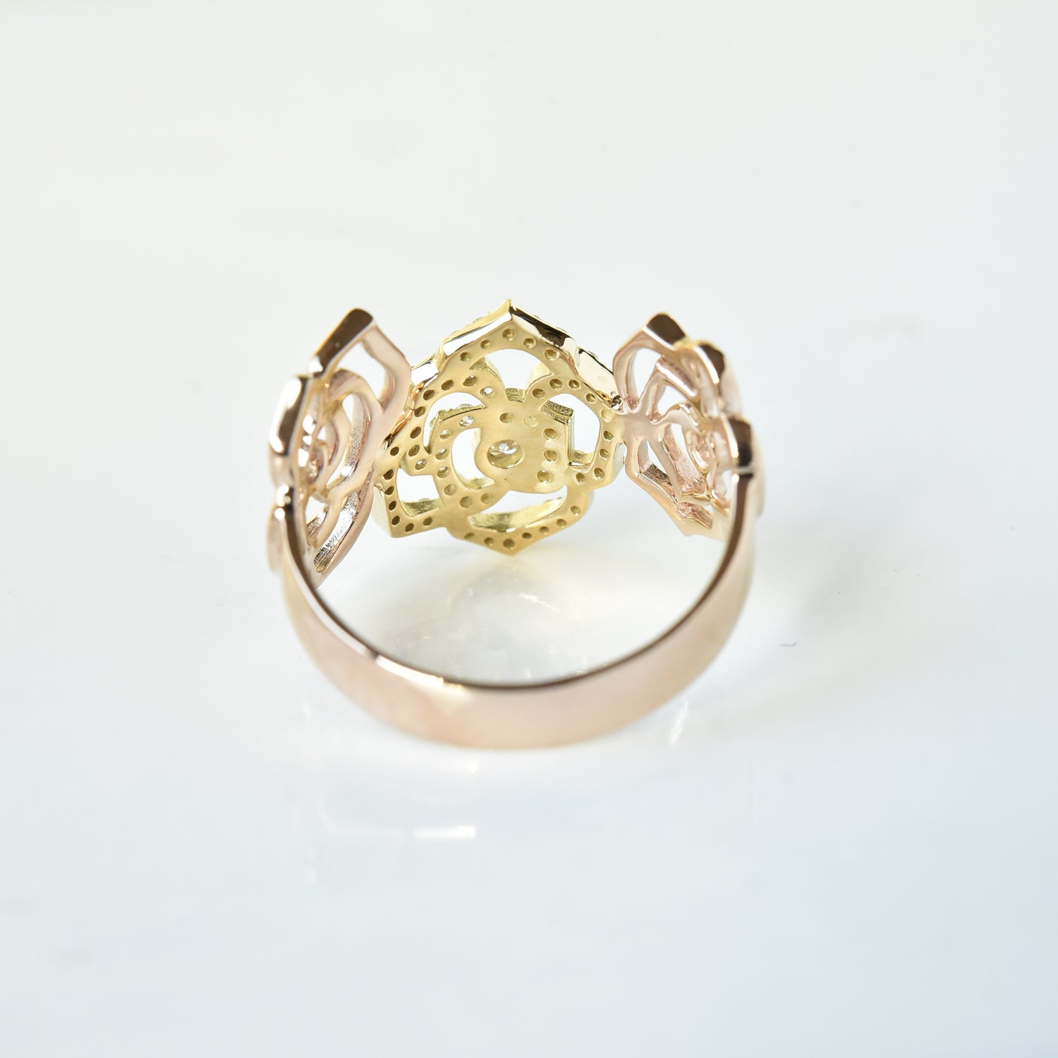 Rose n Diamond Ring