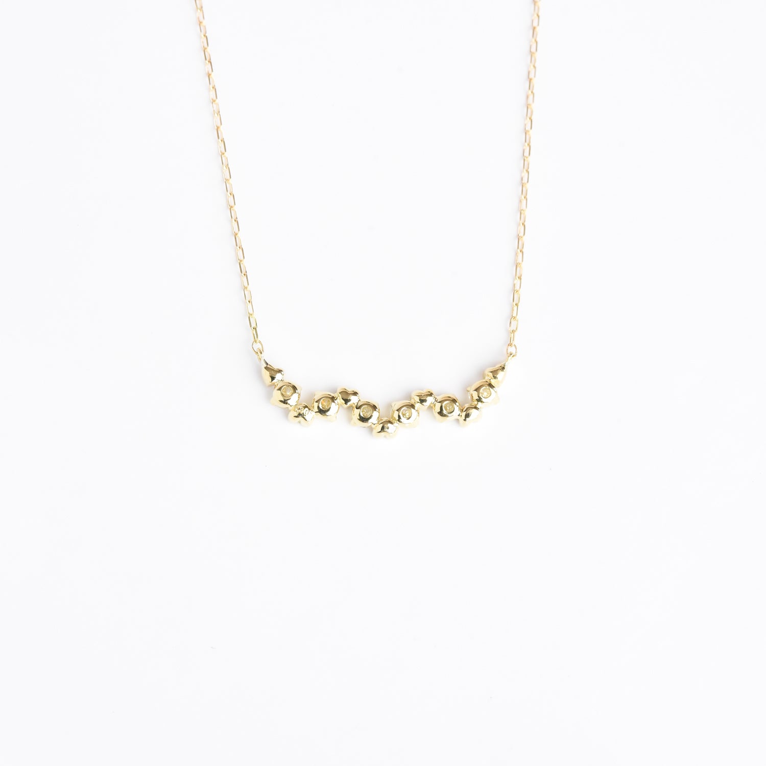 Heart n Diamond Pendant with Chain