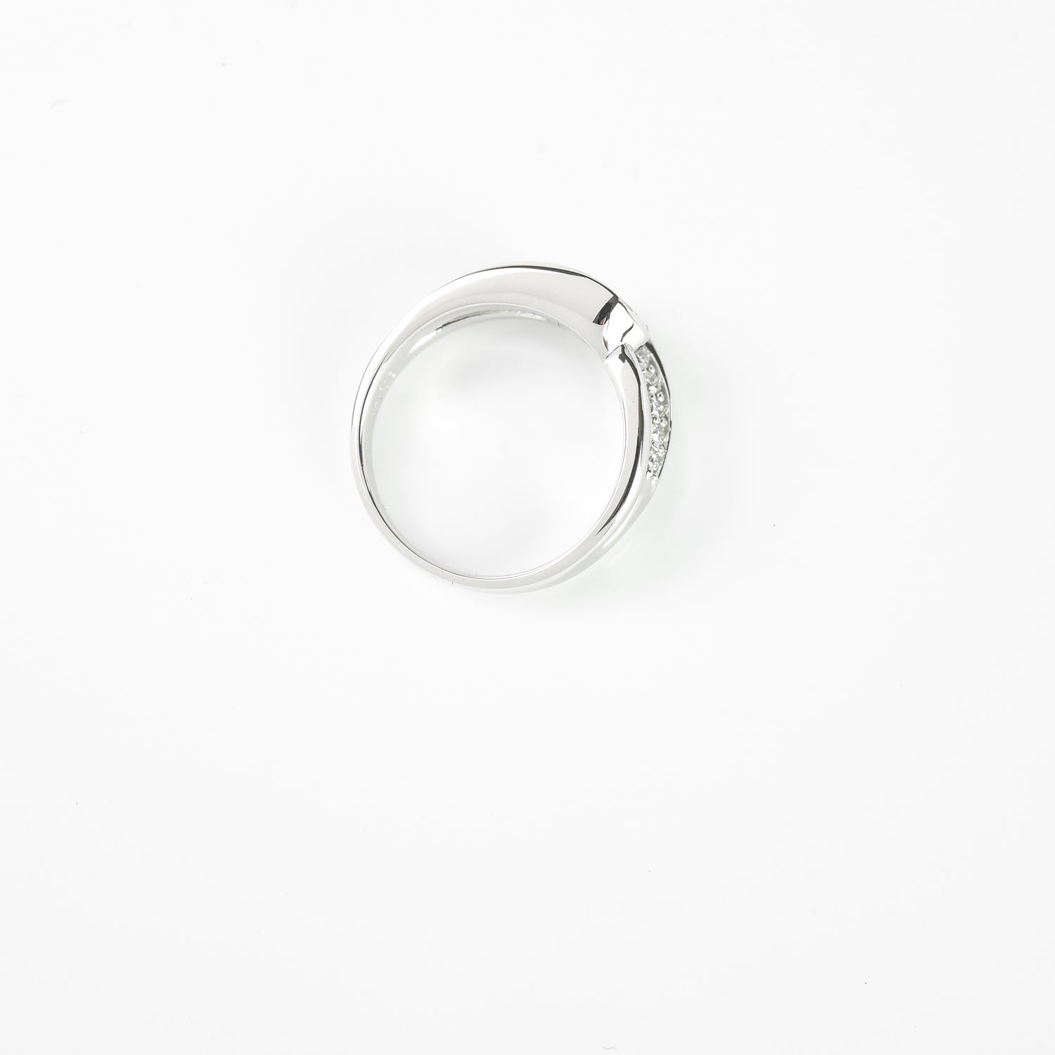 Dual Bond Diamond Ring