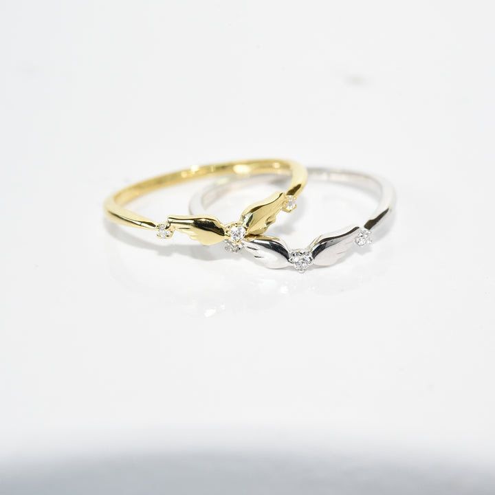 Diamond Wing Ring