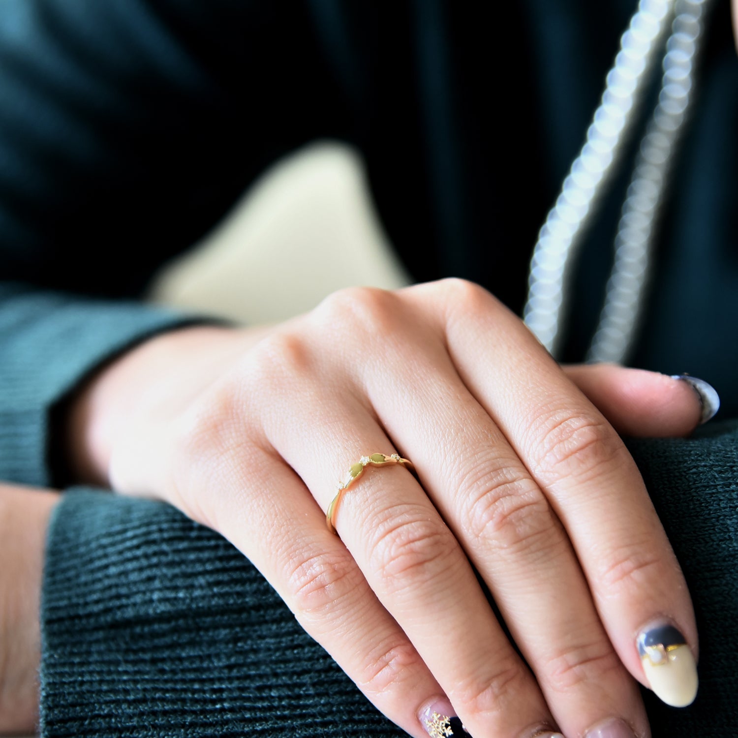 Diamond Wing Ring