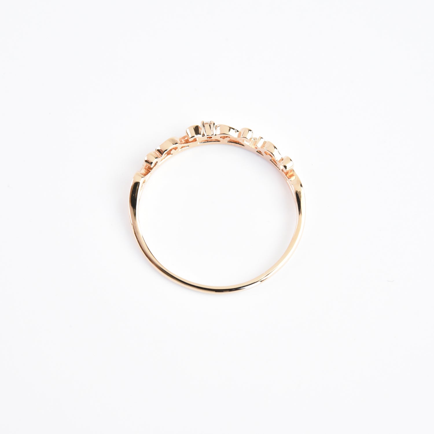 Venetian Diamond Gold Ring