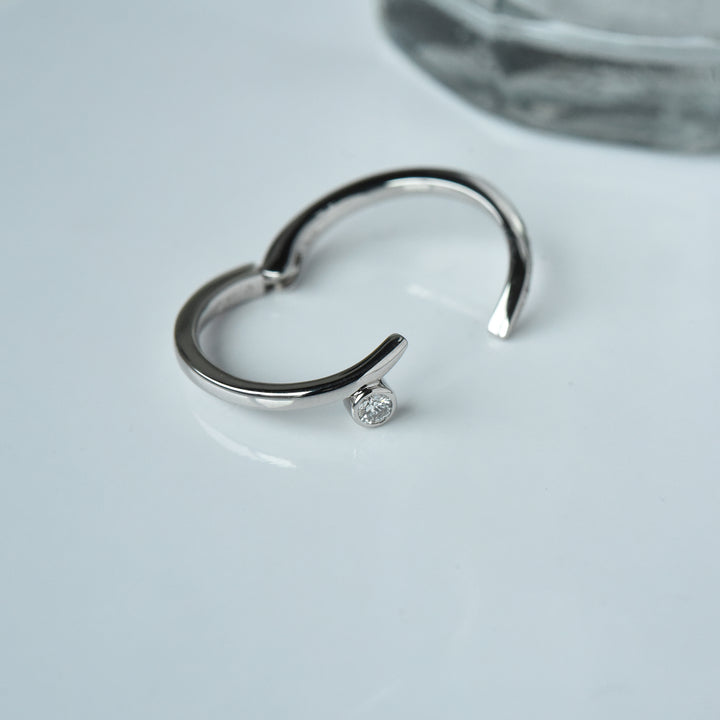 Adjustible Love Bond Diamond Ring