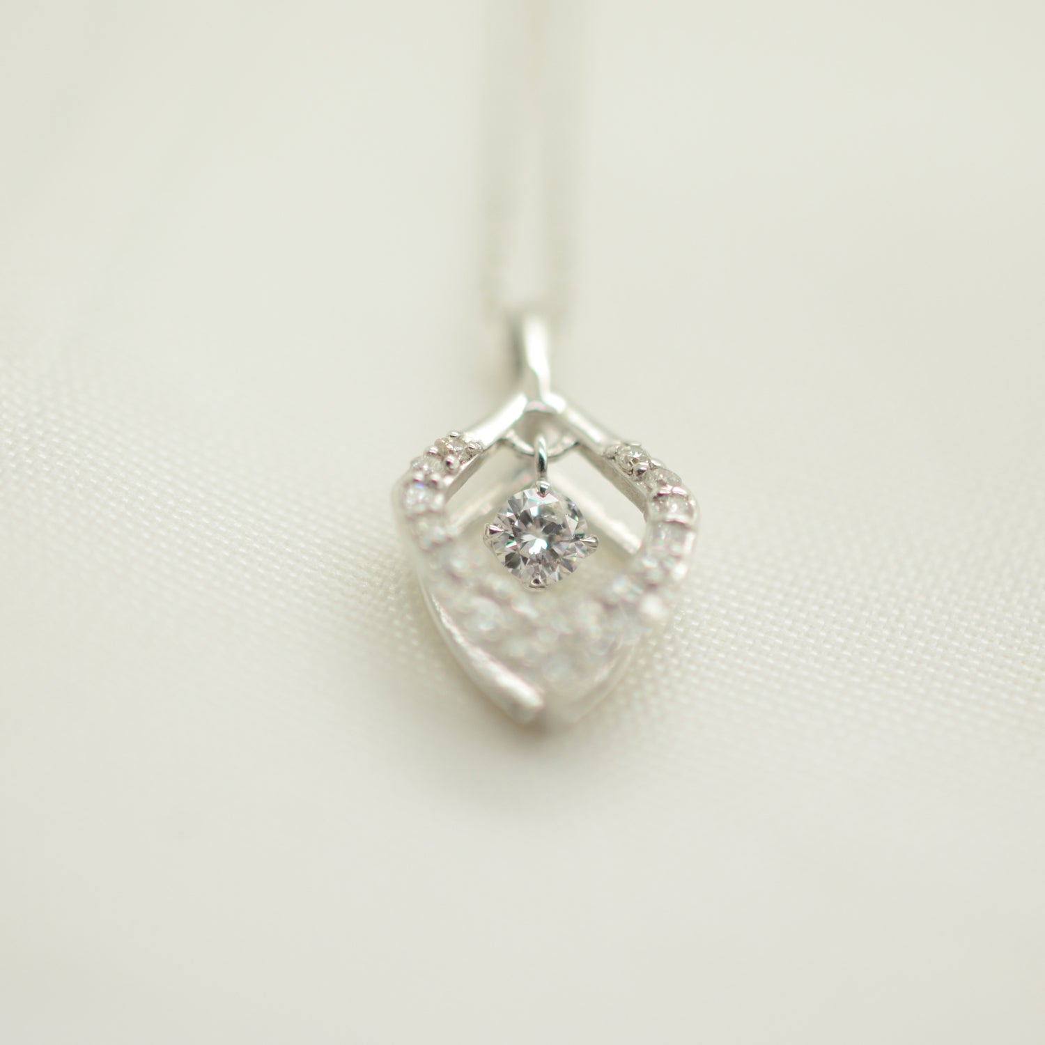 Empress Diamond Pendant with Chain