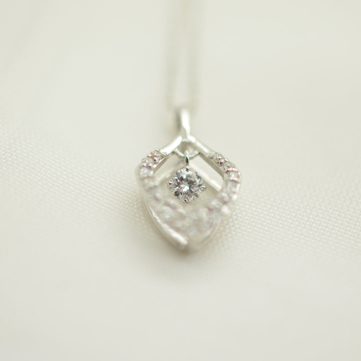 Empress Diamond Pendant with Chain