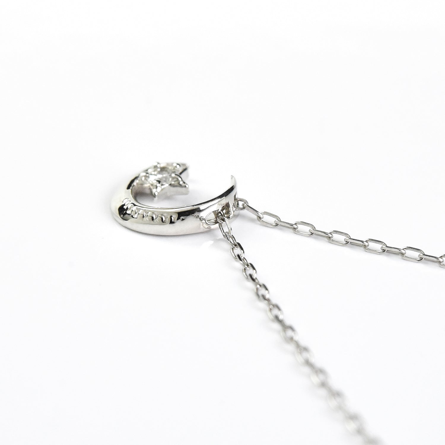 Moon N Star Pendant with Chain