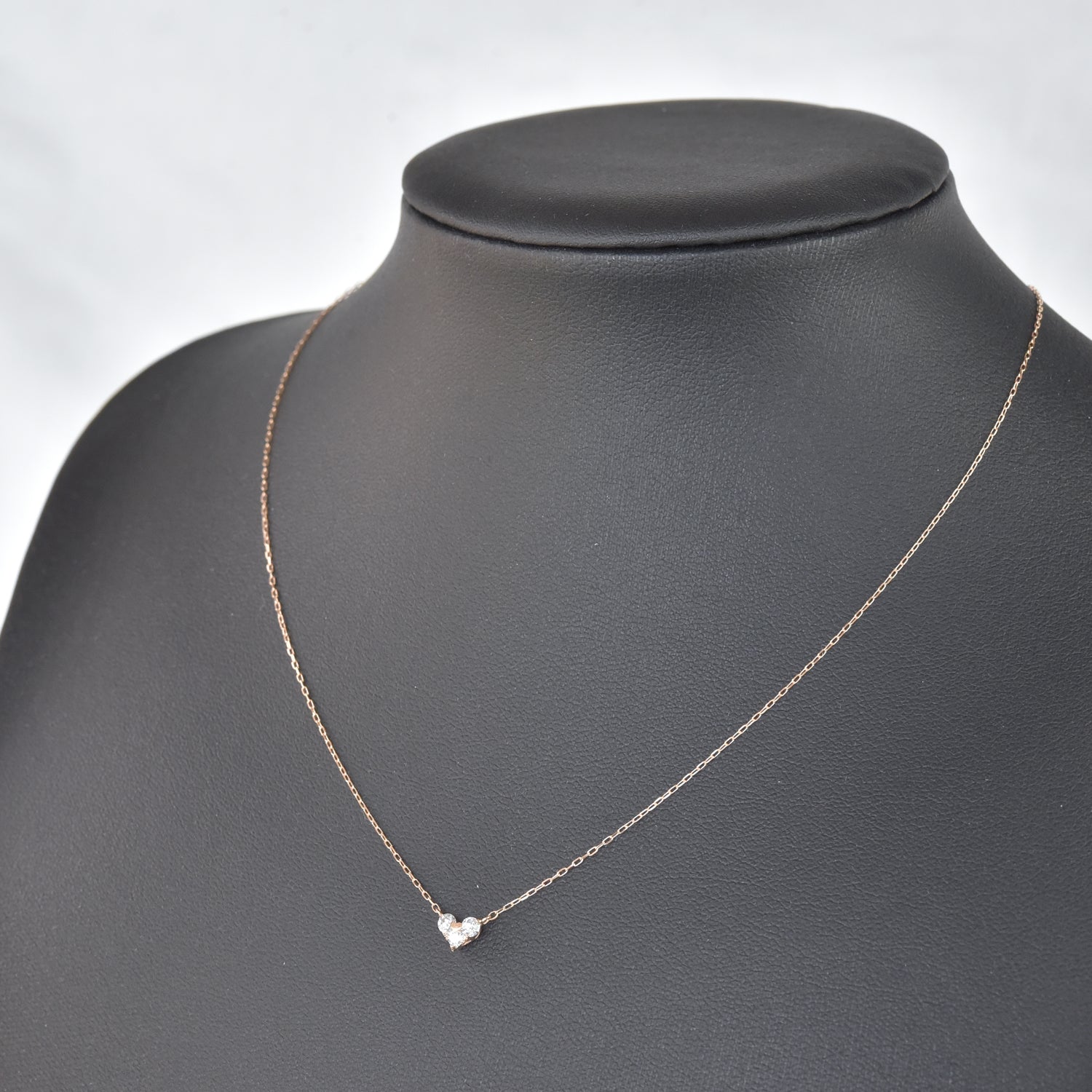3 Diamond n Heart Pendant with Chain