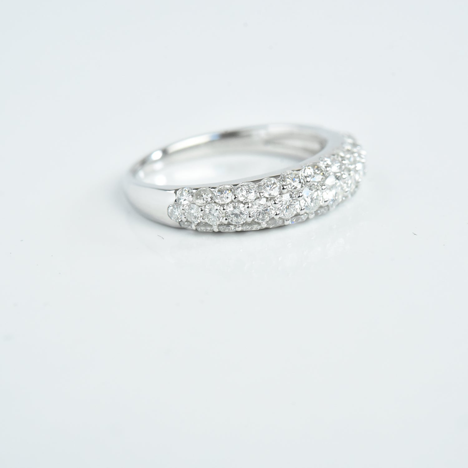 Row Diamond Ring