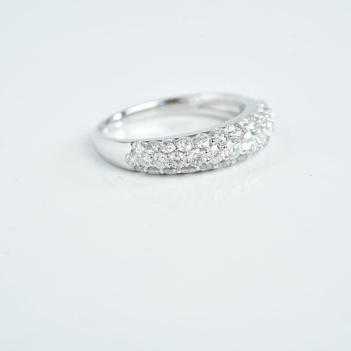 Row Diamond Ring