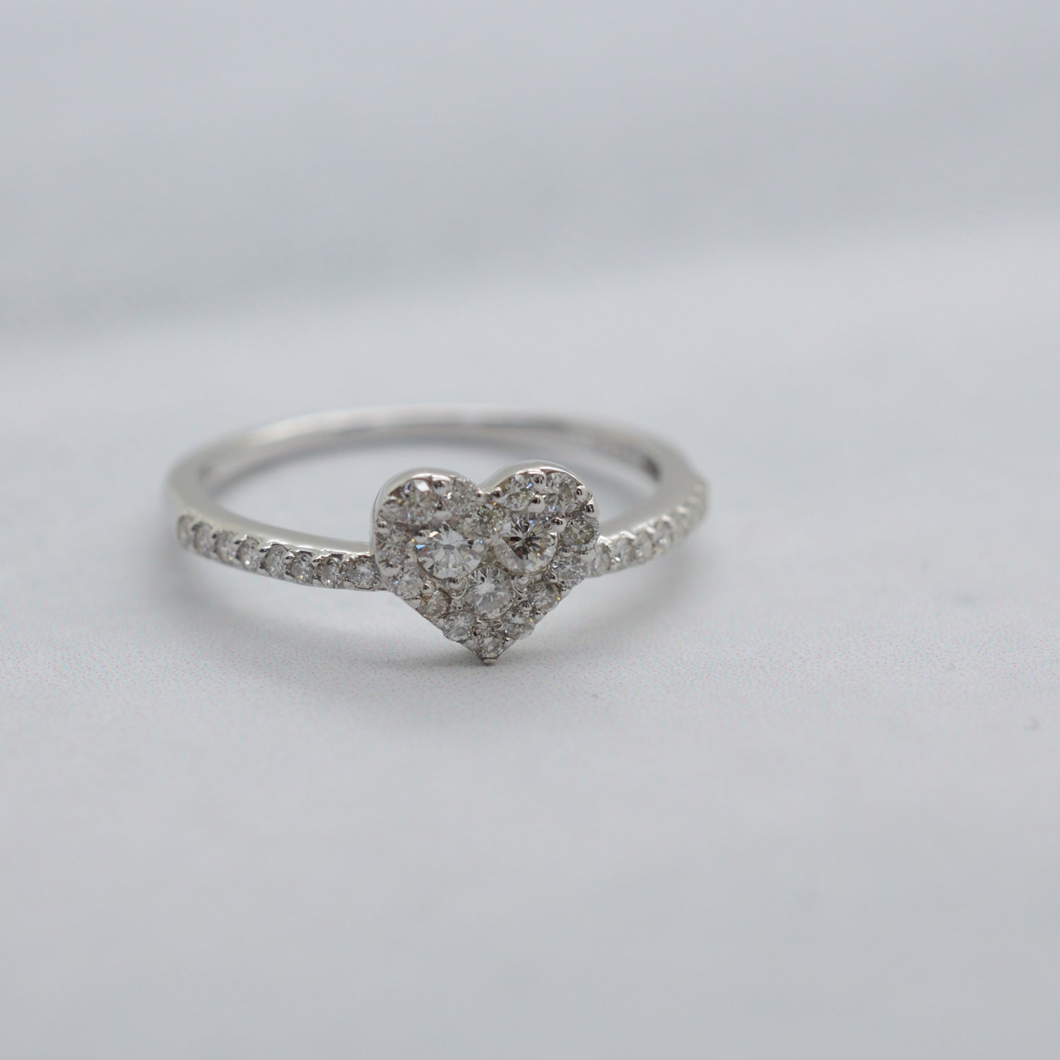 Diamond Heart Ring