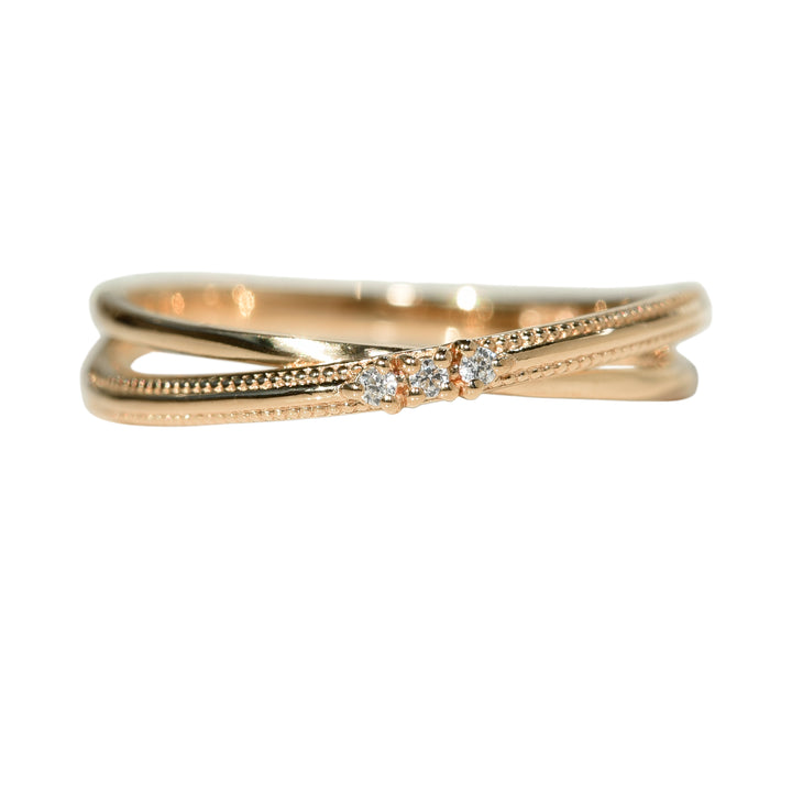 Hula Hoop Diamond Ring