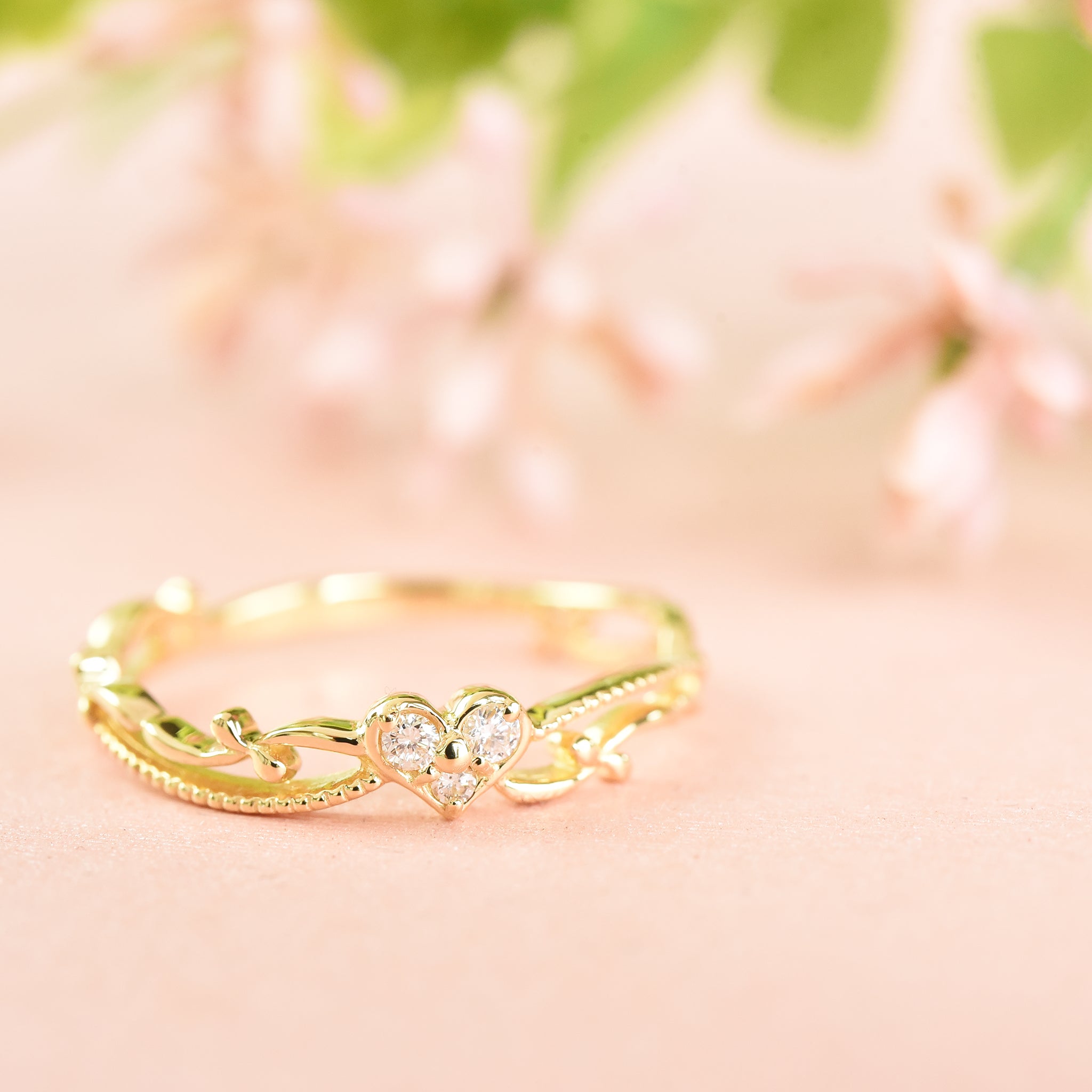 Heart Venetian Ring