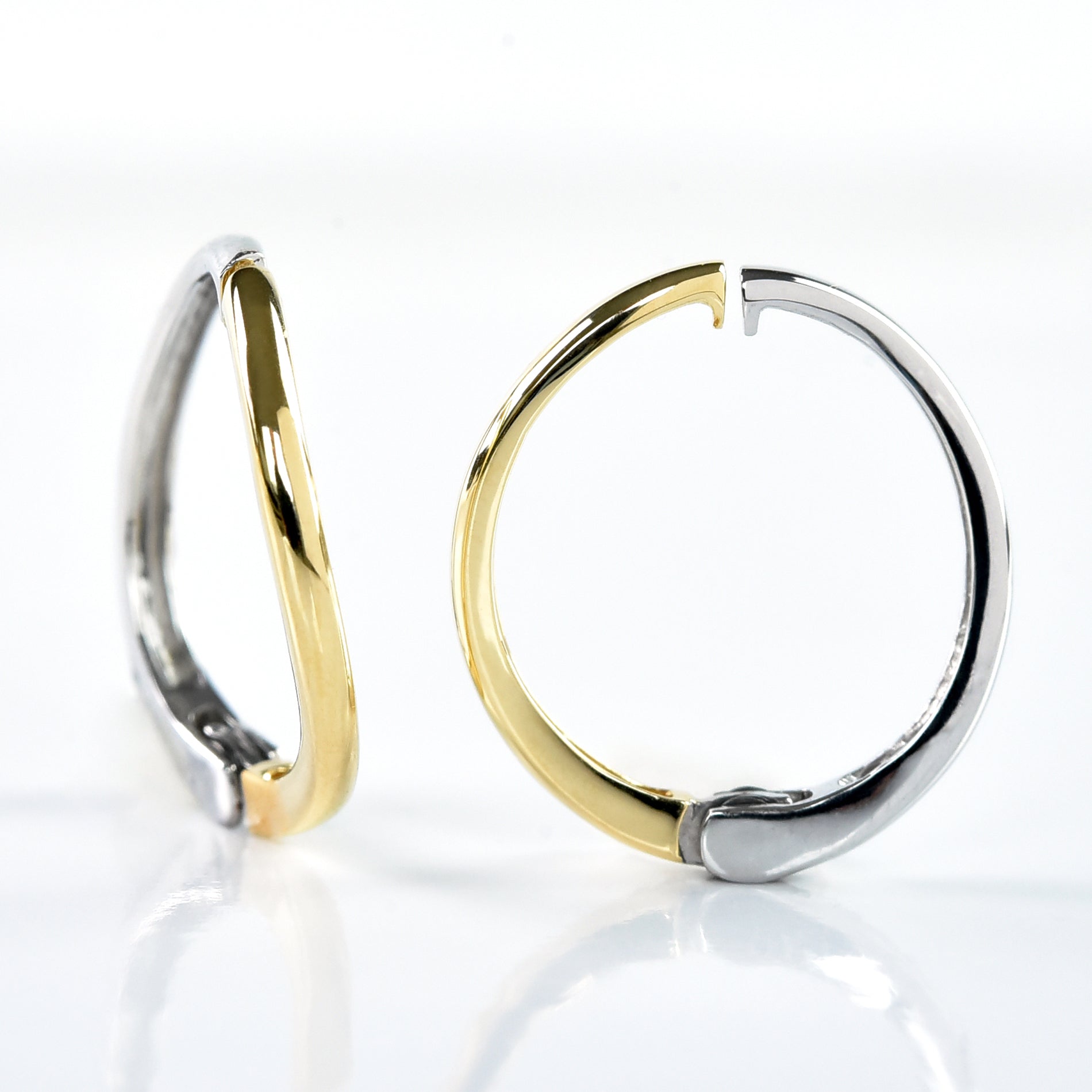 2 Color Round Ear Cuffs