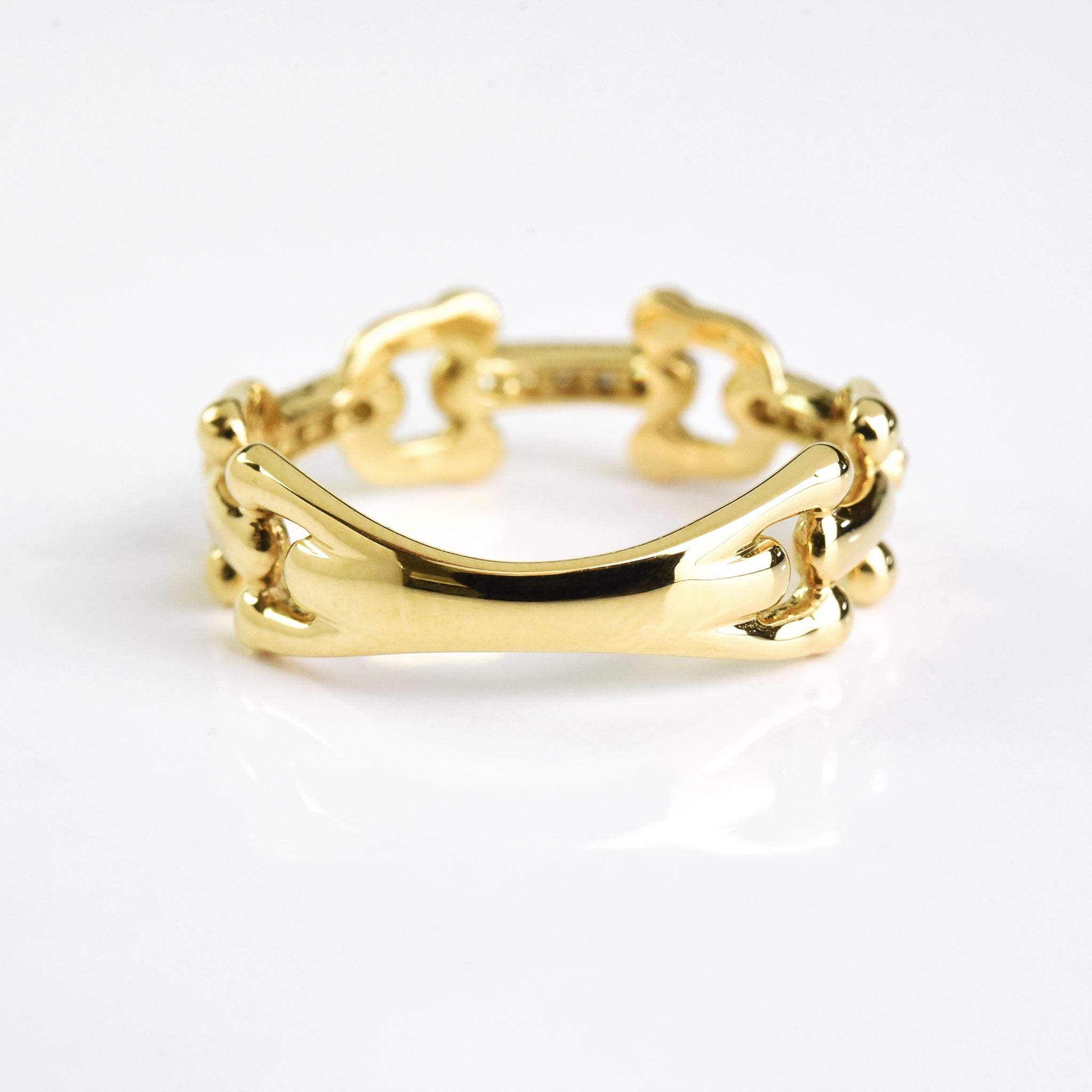 Chain Diamond Ring
