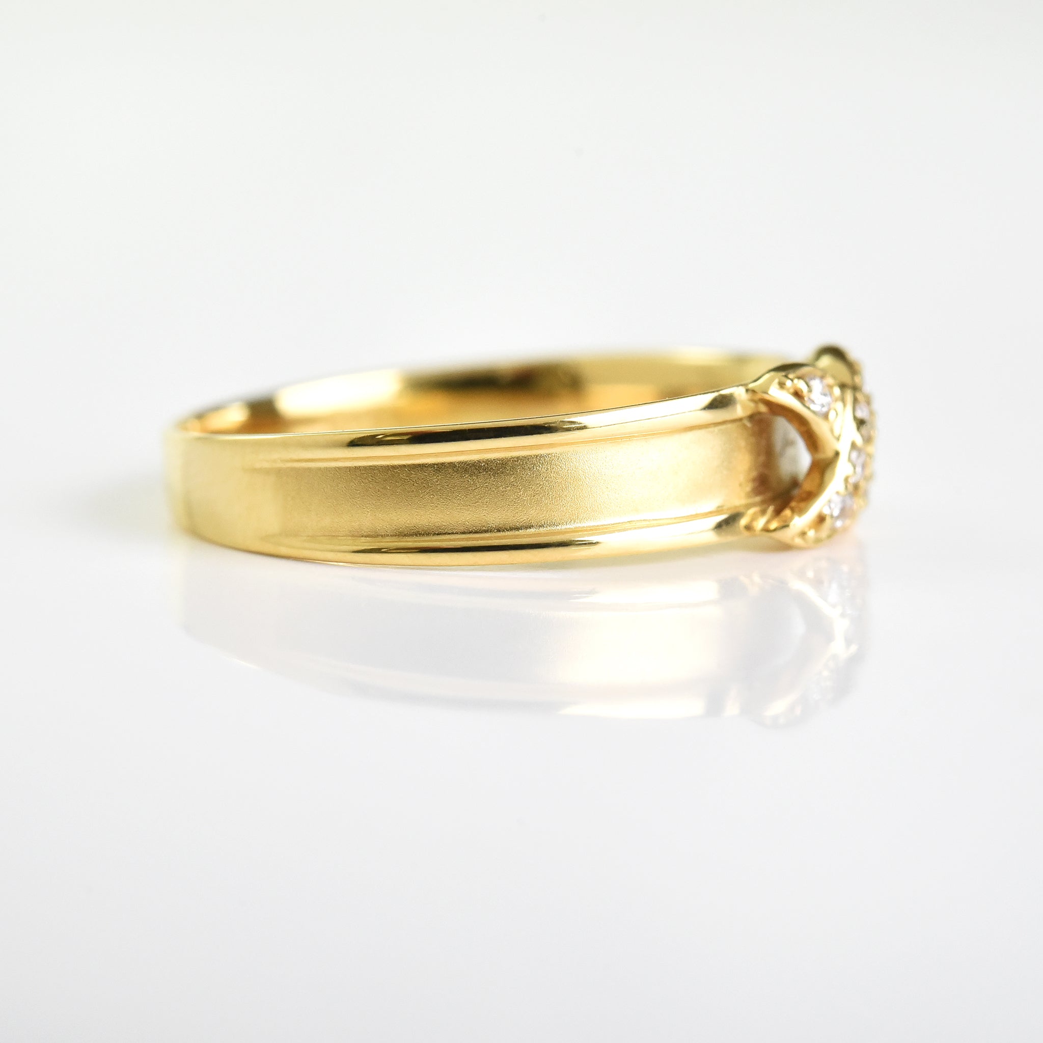 Cross Diamond Ring