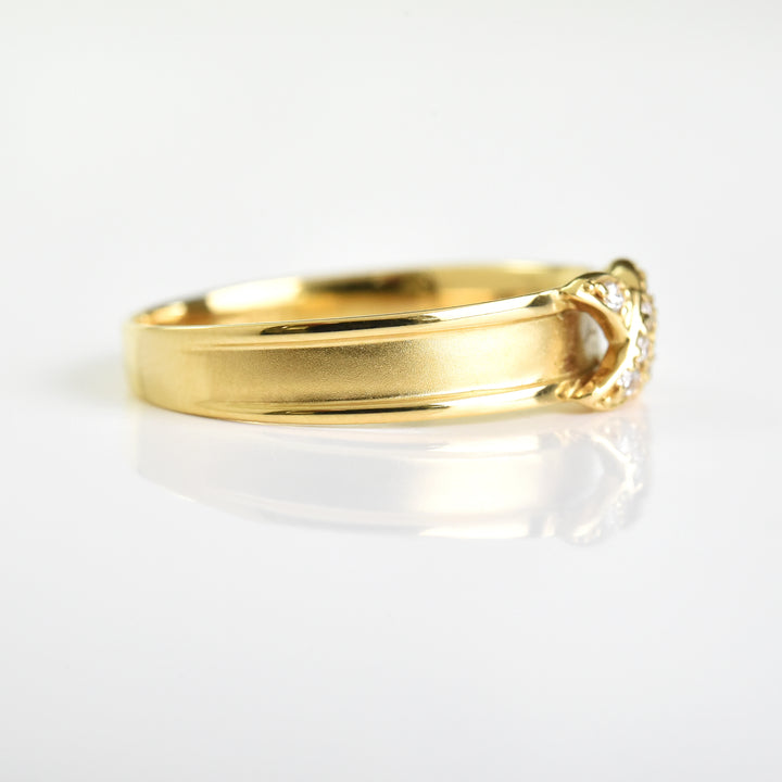 Cross Diamond Ring