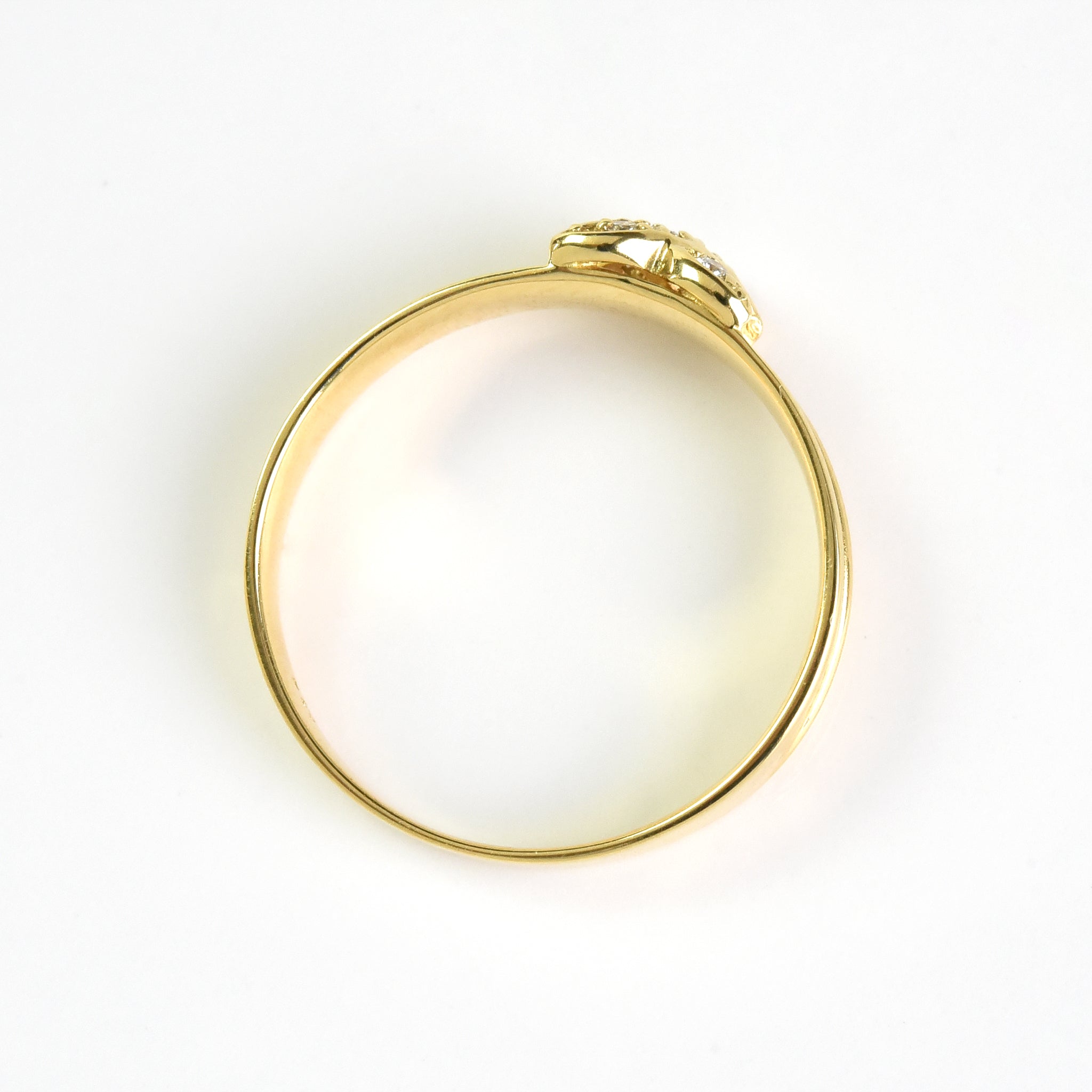 Cross Diamond Ring