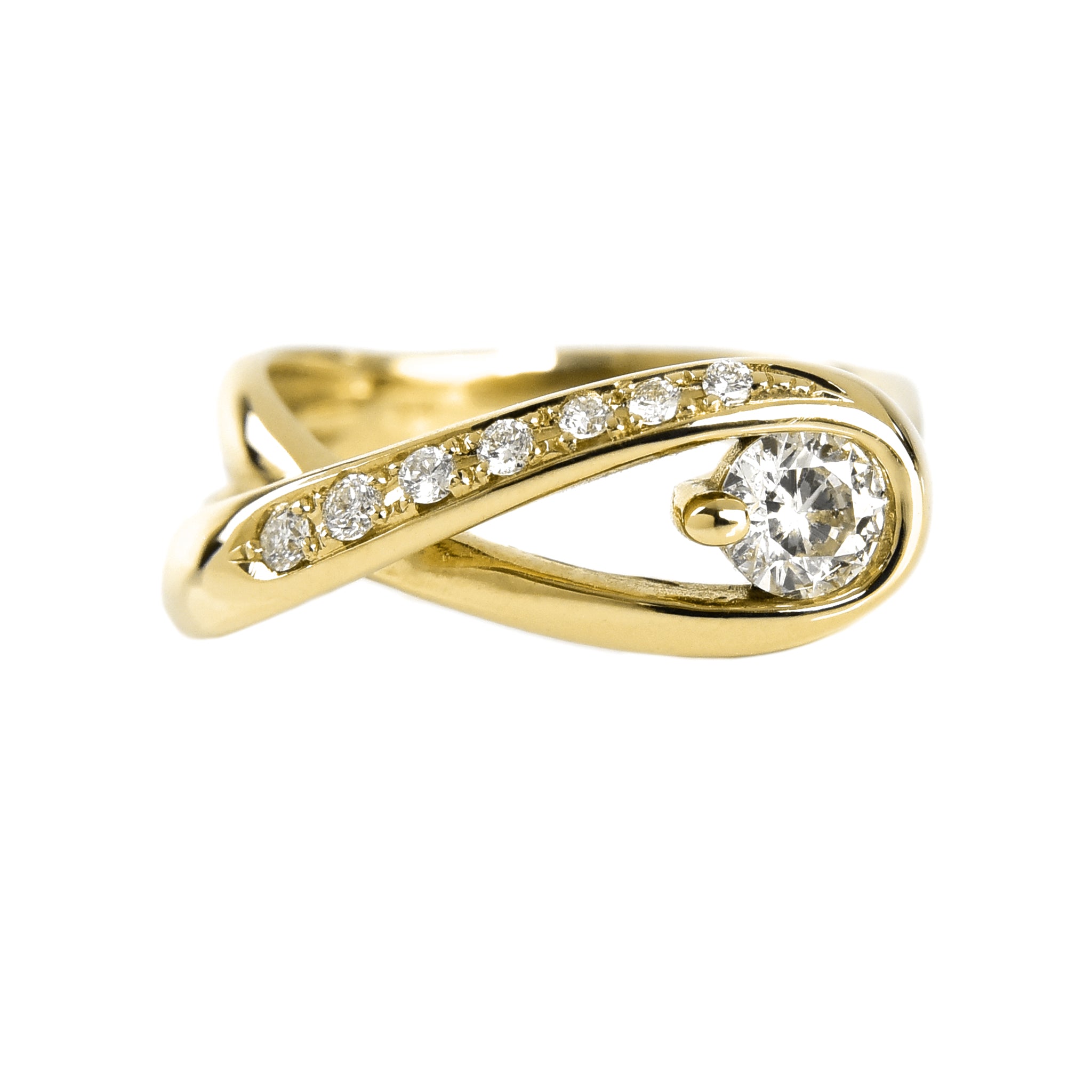Infinity Diamond Ring
