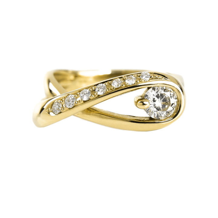 Infinity Diamond Ring