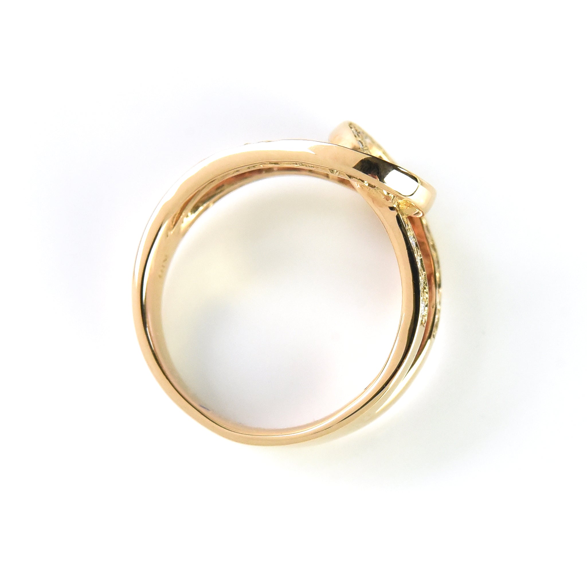 Knot Diamond Ring