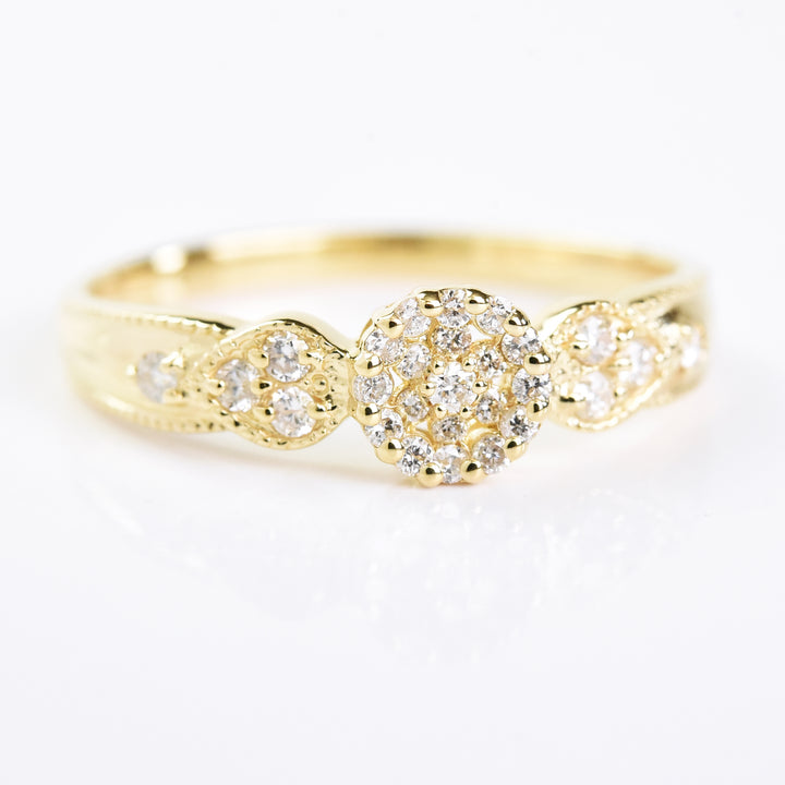 Diamond Wheel Ring