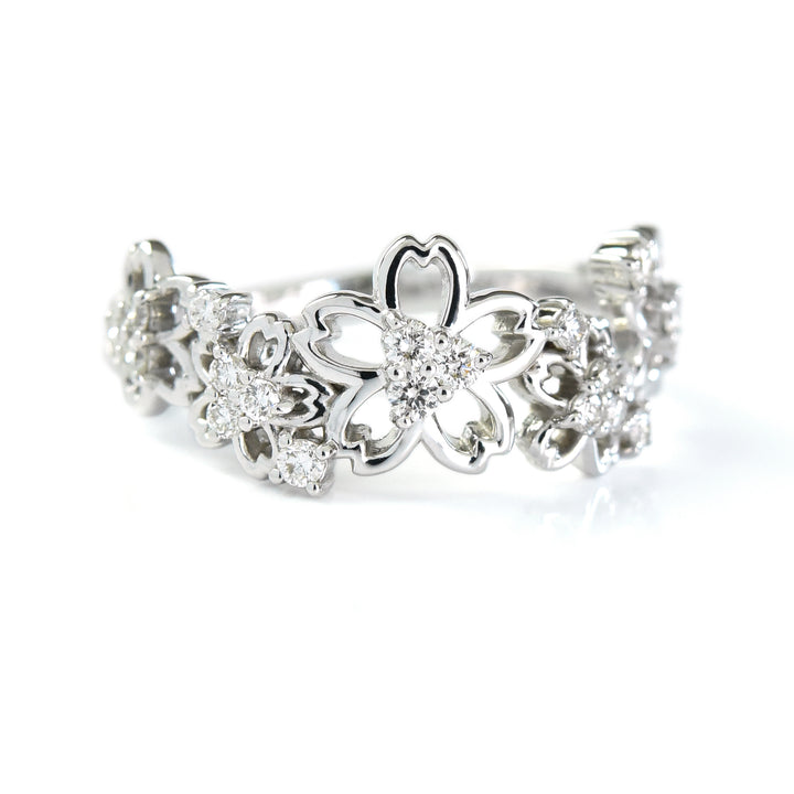 Floral Diamond Ring