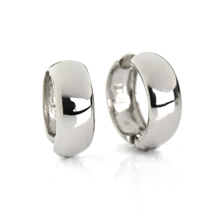Round Hoop Earrings