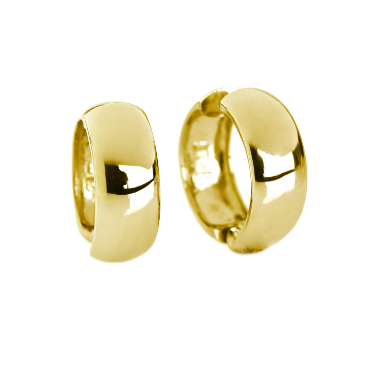 Round Hoop Earrings