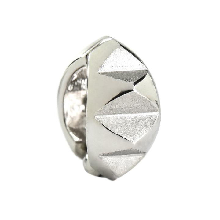 3D Emboss Hoop Earrings