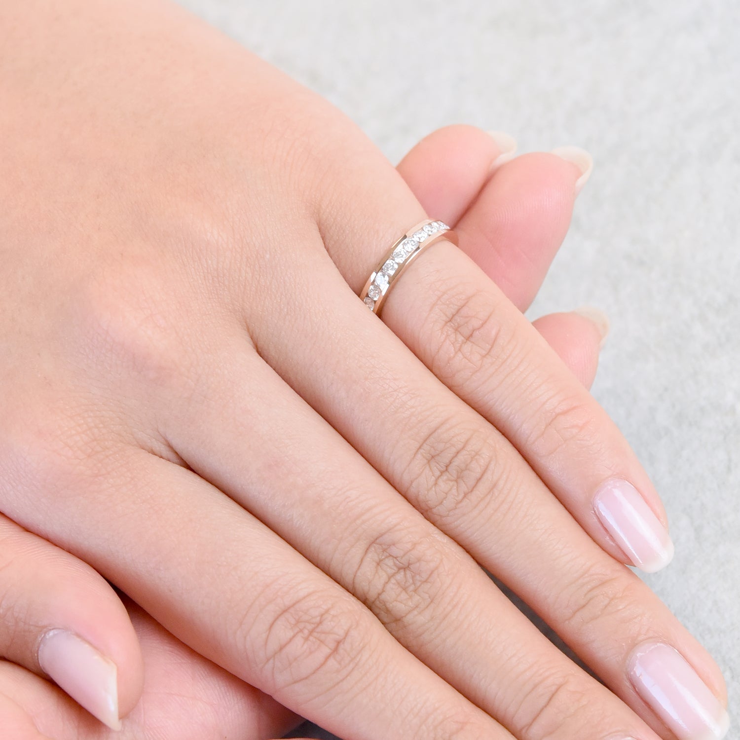 Diamond Roll Ring