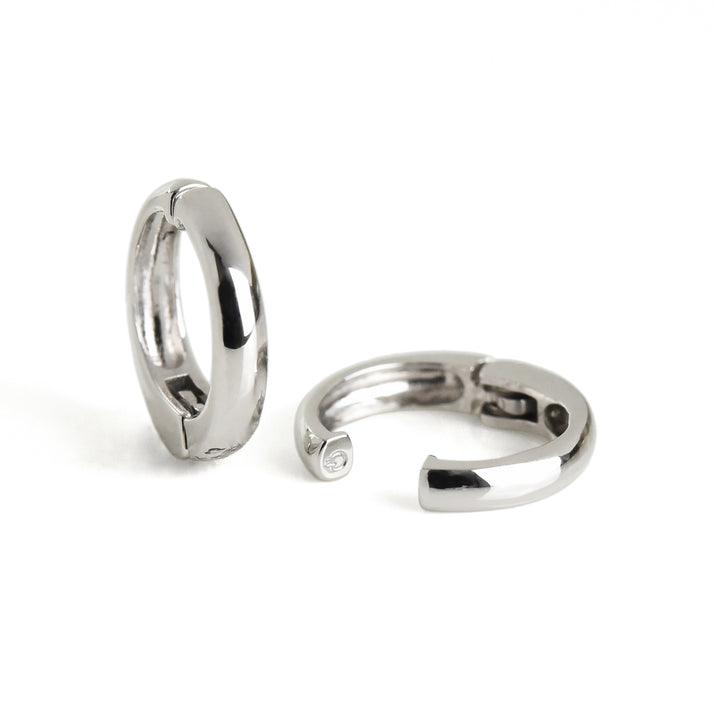 Plain Hoop Earrings