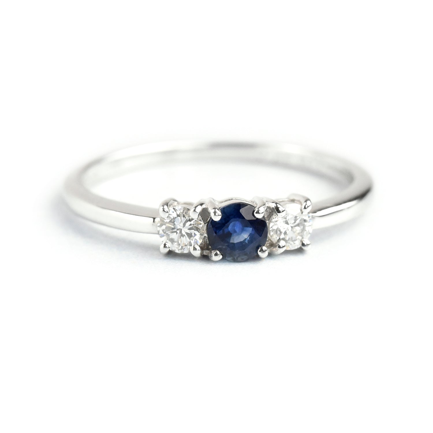 Sapphire Diamond Ring