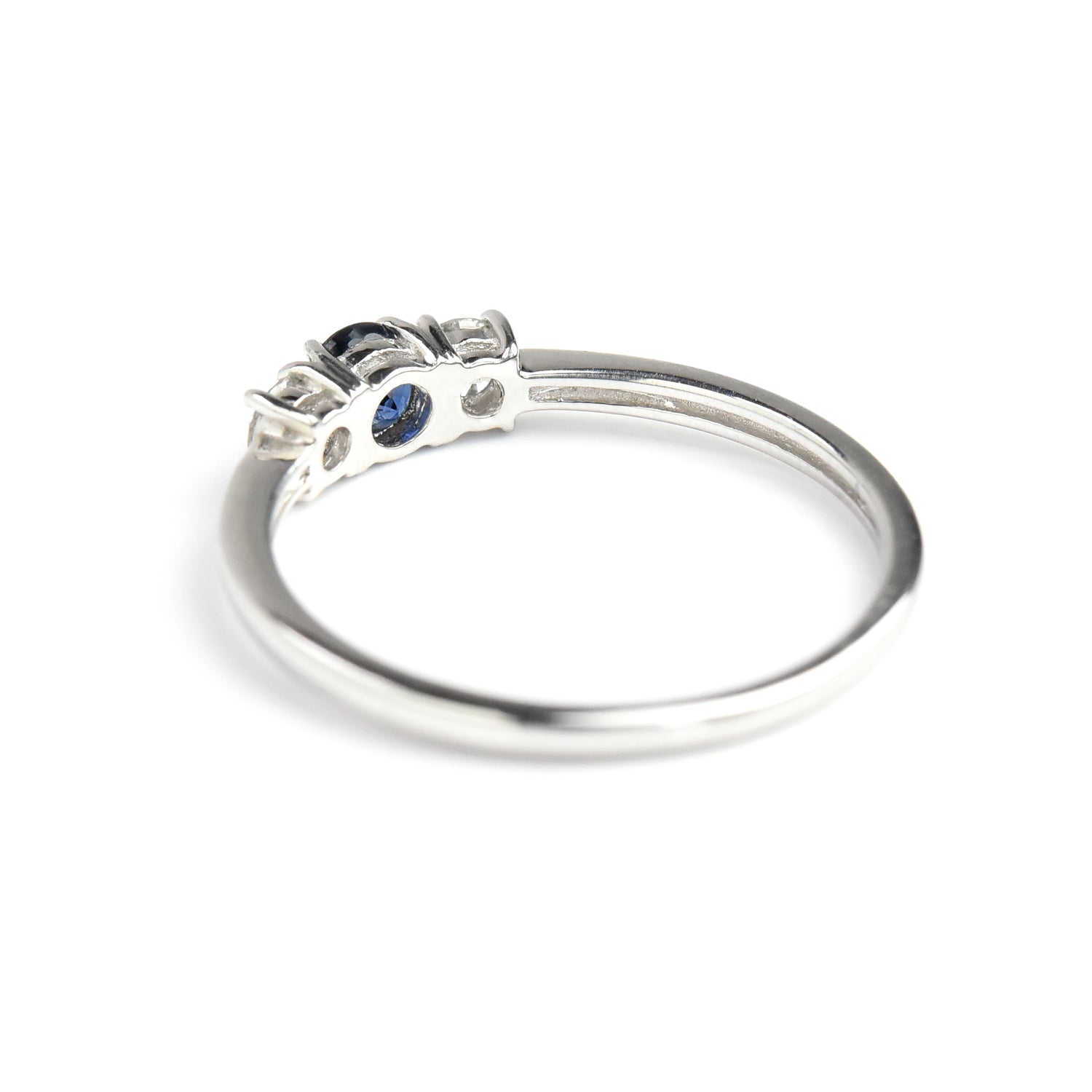 Sapphire Diamond Ring