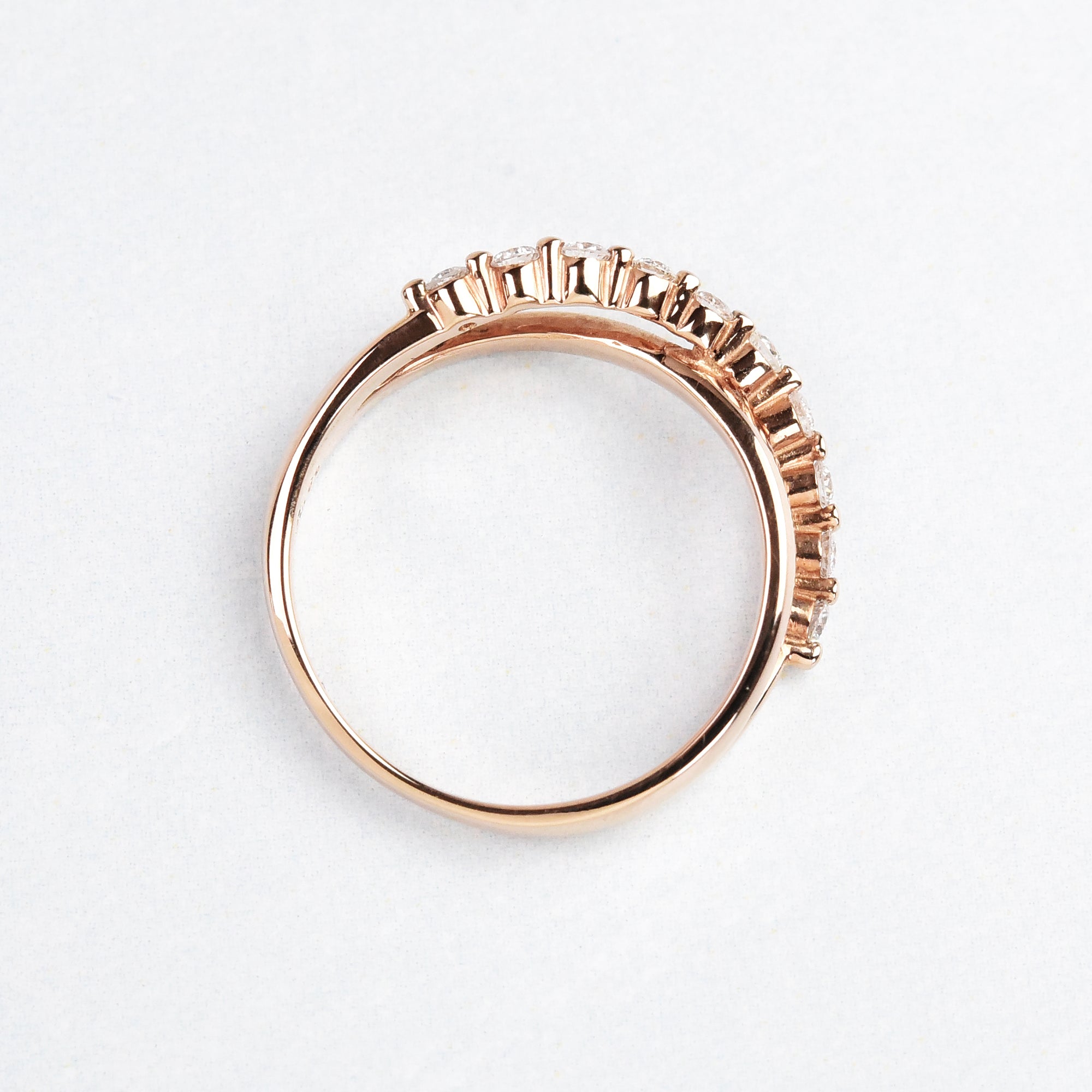 Criss Cross Diamond Ring
